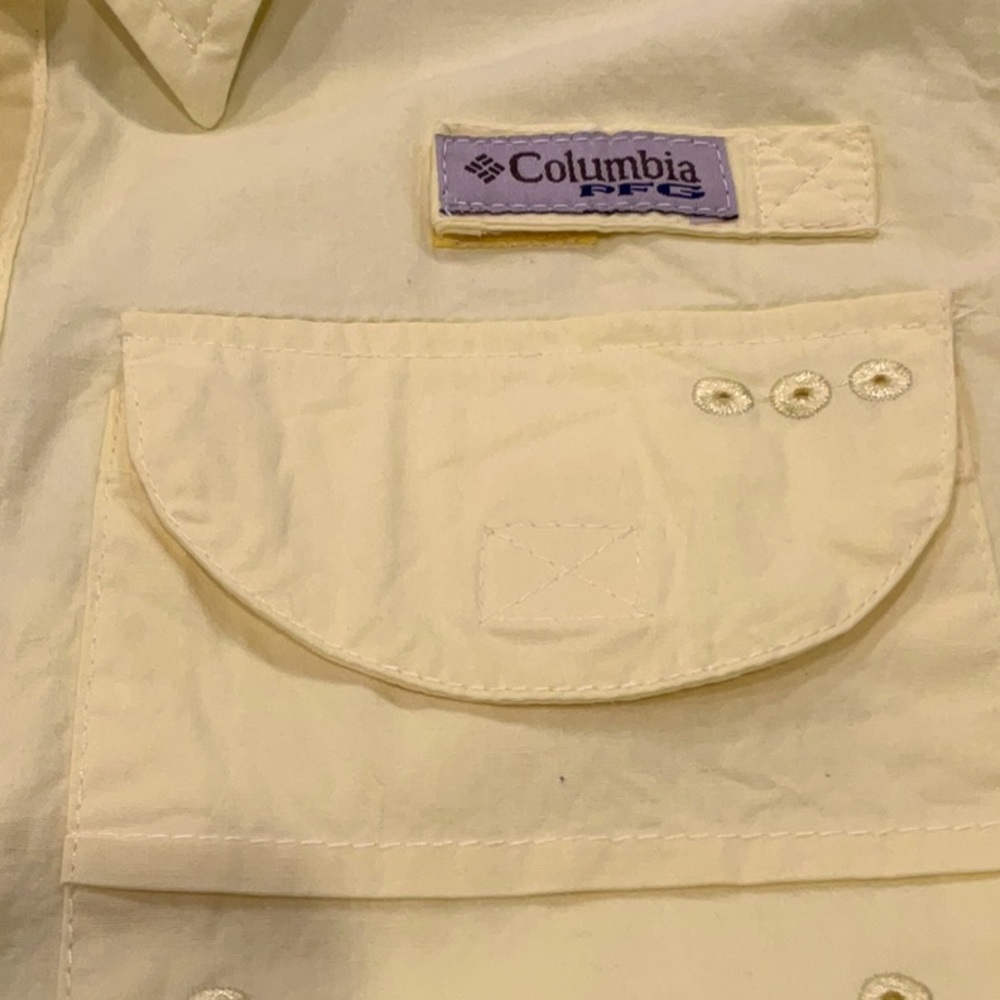 COLUMBIA women’s Bahamas short sleeve vended fishing shirt 👚 S - Picture 6 of 7